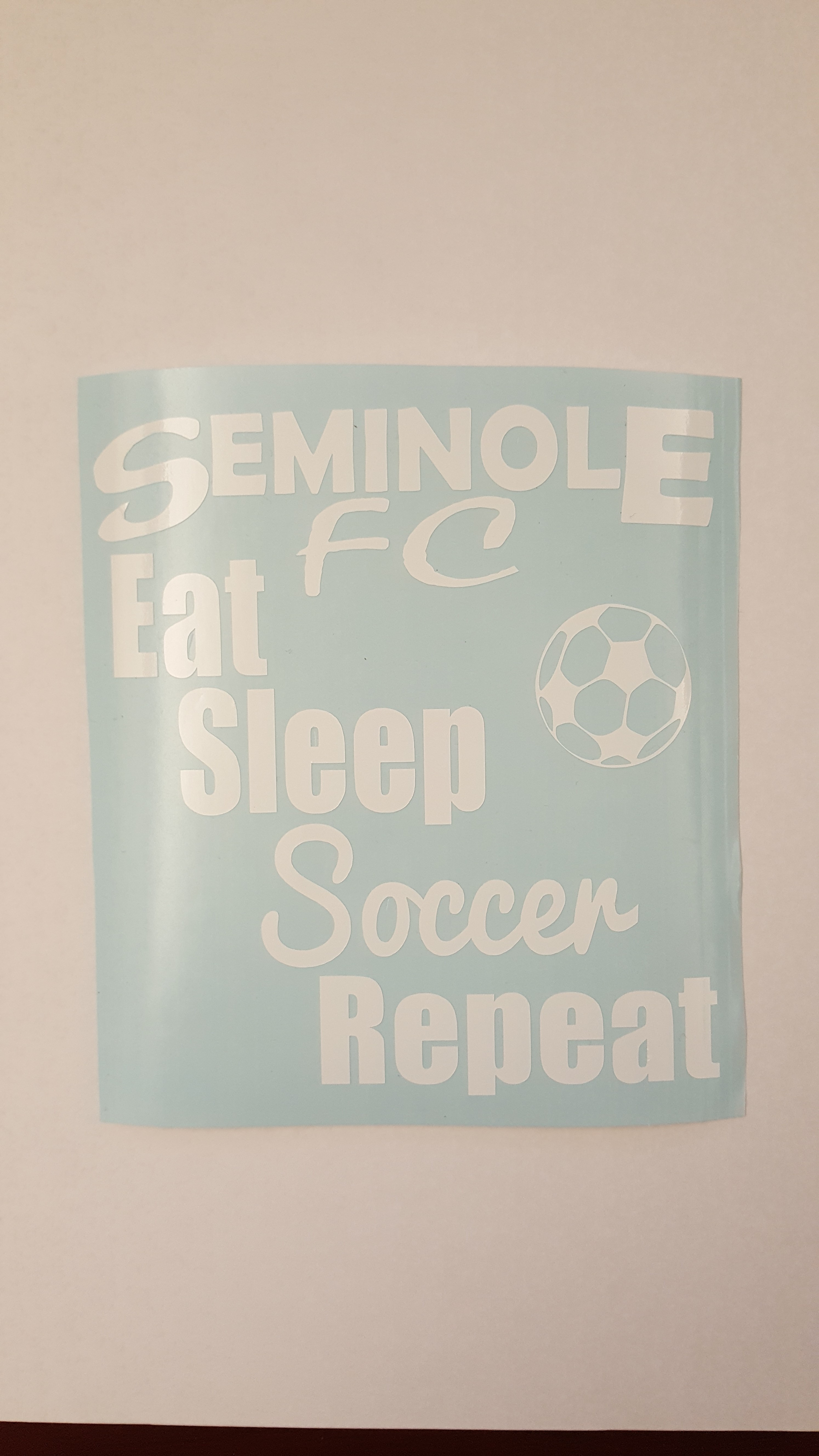 Order Seminole FC Window Decals